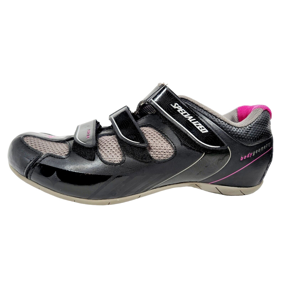 SPECIALIZED Spirita RBX Women's Cycling Shoes Black Pink size 8 EUC - Picture 3 of 7